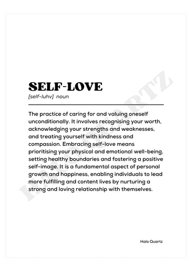 Self-Love Halo Quartz